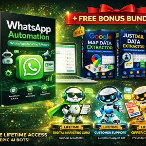 🚀 WhatsApp Automation Software + Mega Bonus Bundle